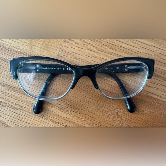 CHANEL Blue Navy Women's Optical Eyeglasses Frames - Picture 2 of 11